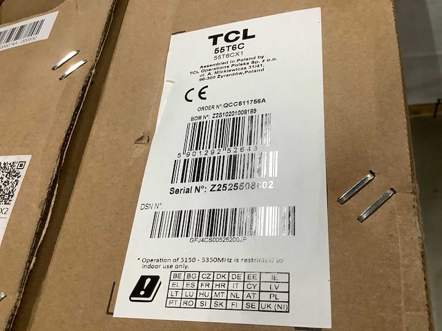 Pallet televisies retourgoederen - 9 items - afbeelding 3 van  10