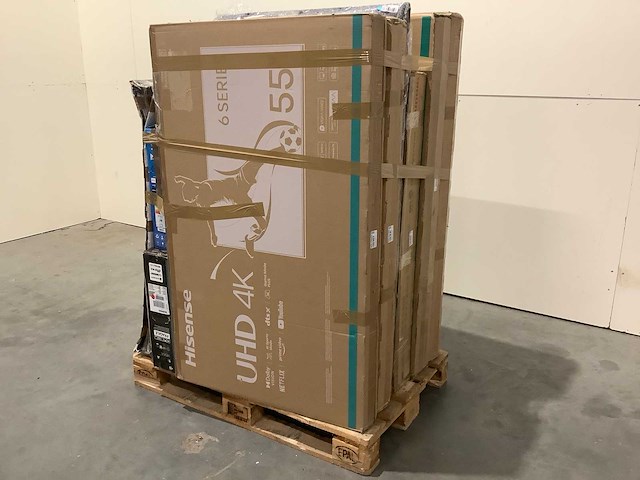 Pallet televisies retourgoederen - 9 items - afbeelding 1 van  7