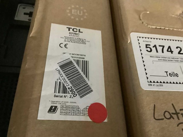 Pallet televisies retourgoederen - 9 items - afbeelding 5 van  9