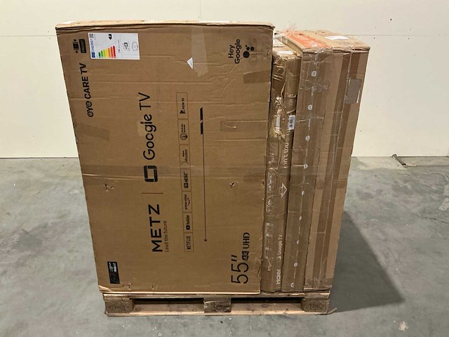 Pallet televisies retourgoederen - 9 items - afbeelding 1 van  8