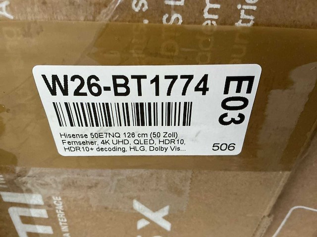 Pallet televisies retourgoederen - 9 items - afbeelding 3 van  3