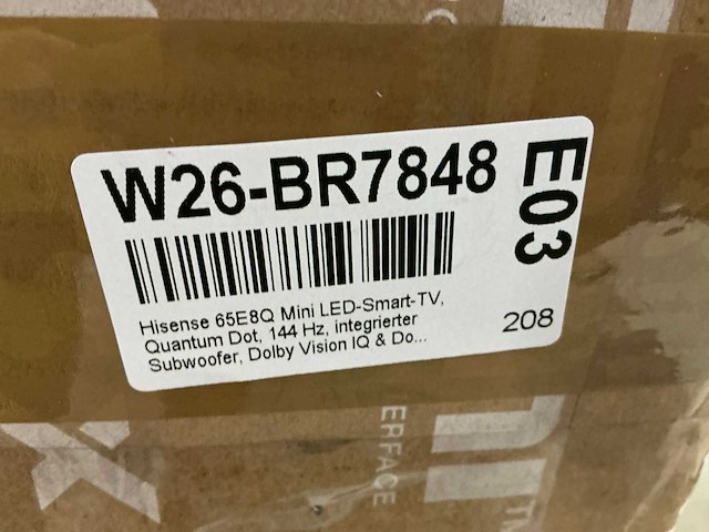 Pallet televisies retourgoederen - 9 items - afbeelding 5 van  9