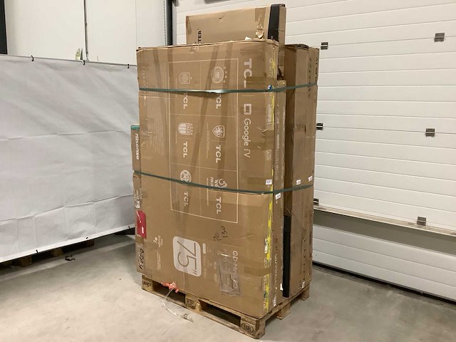 Pallet televisies retourgoederen - 9 items - afbeelding 1 van  9