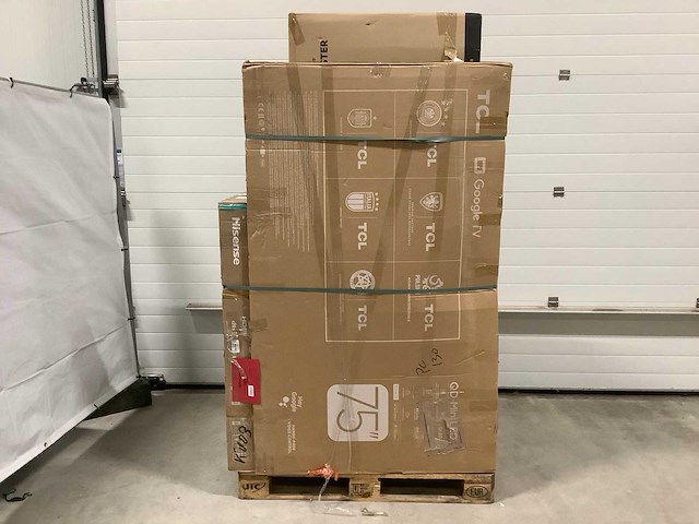 Pallet televisies retourgoederen - 9 items - afbeelding 2 van  9