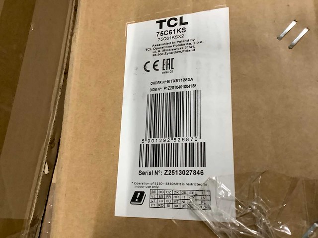 Pallet televisies retourgoederen - 9 items - afbeelding 5 van  9