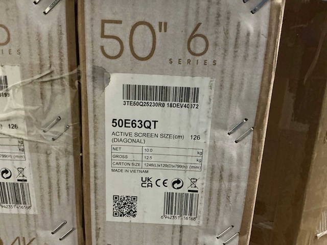 Pallet televisies retourgoederen - 9 items - afbeelding 5 van  10