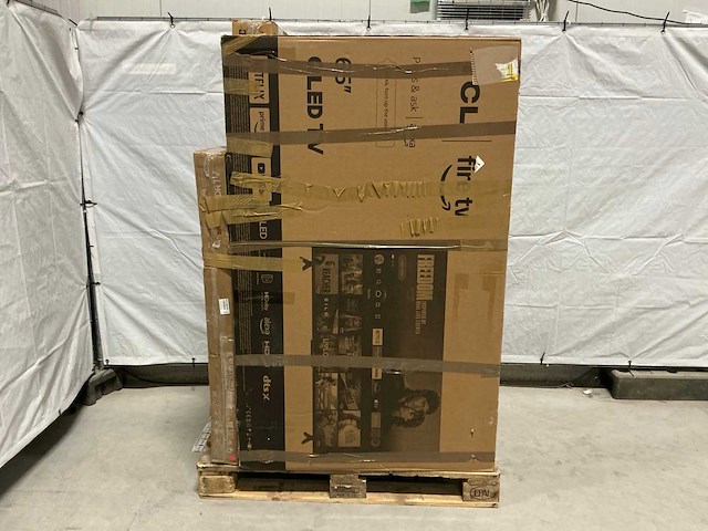 Pallet televisies retourgoederen - 9 items - afbeelding 2 van  6