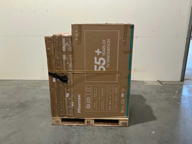 Pallet televisies retourgoederen - 9 items - afbeelding 2 van  8