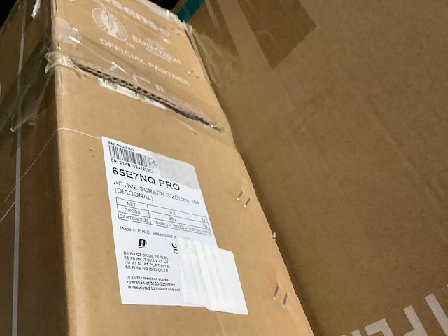 Pallet televisies retourgoederen - items - afbeelding 3 van  5