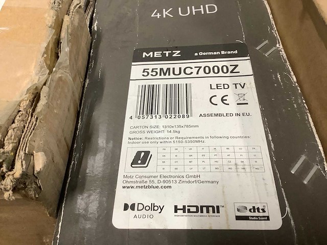 Pallet televisies retourgoederen - items - afbeelding 6 van  7