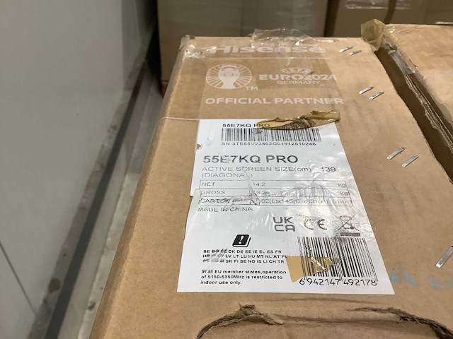 Pallet televisies retourgoederen - items - afbeelding 4 van  5