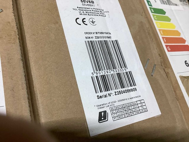 Pallet televisies retourgoederen - items - afbeelding 4 van  6