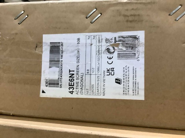 Pallet televisies retourgoederen - items - afbeelding 3 van  6