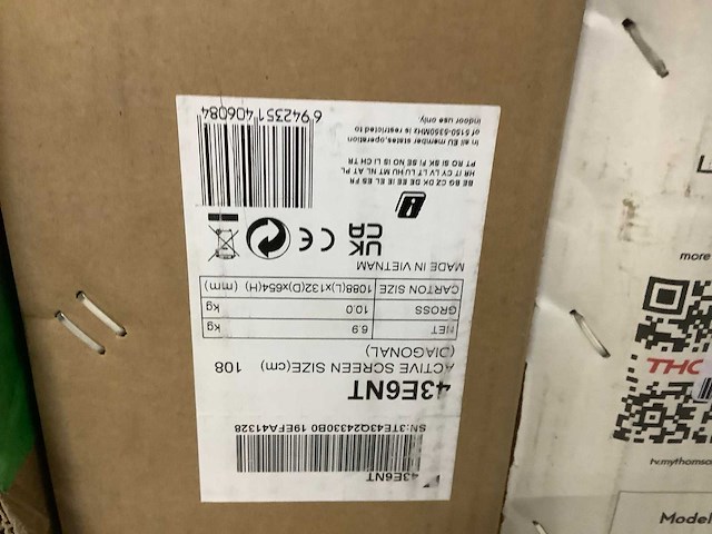 Pallet televisies retourgoederen - items - afbeelding 3 van  5