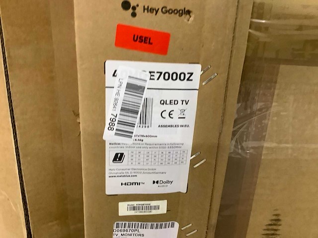 Pallet televisies retourgoederen - items - afbeelding 3 van  7