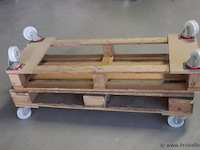 Pallet trolley - 2 stuks - afbeelding 1 van  4
