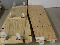 Pallet trolley - 3 stuks - afbeelding 1 van  5
