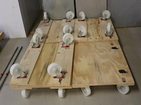 Pallet trolley - 3 stuks - afbeelding 1 van  5
