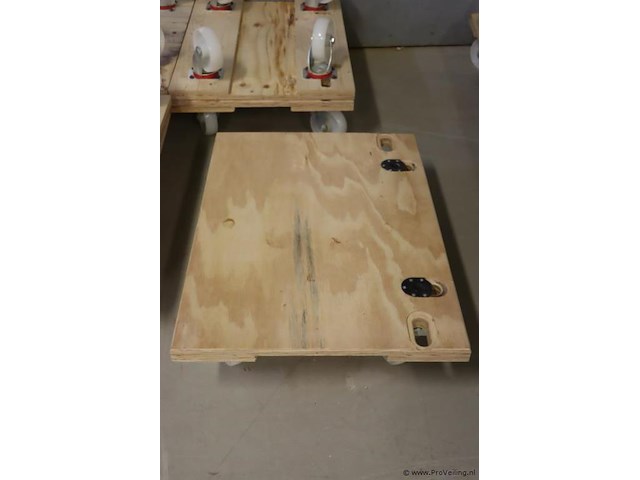 Pallet trolley - 3 stuks - afbeelding 2 van  5