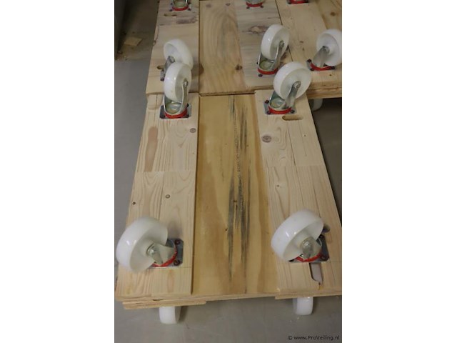 Pallet trolley - 3 stuks - afbeelding 5 van  5