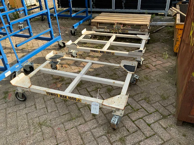 Pallet trolley (3x) - afbeelding 1 van  5