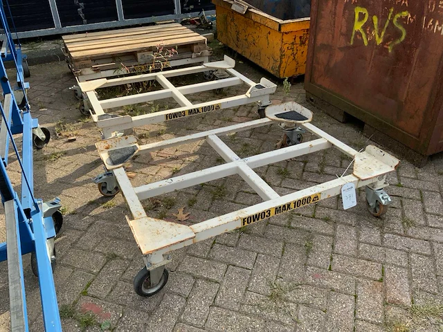 Pallet trolley (3x) - afbeelding 2 van  5