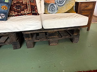 Pallet tuinbank - afbeelding 3 van  4