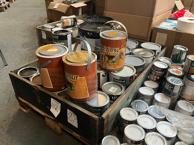 Pallet verf - afbeelding 1 van  8