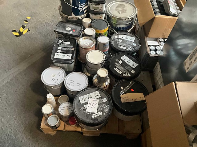 Pallet verf - afbeelding 2 van  9