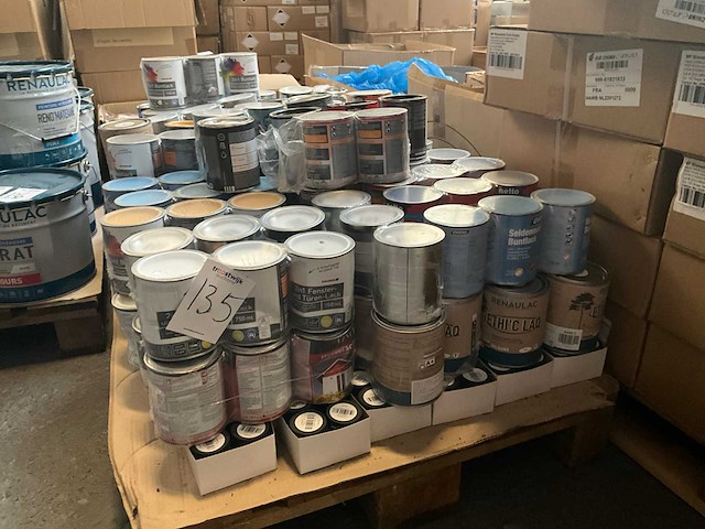Pallet verf - afbeelding 1 van  9