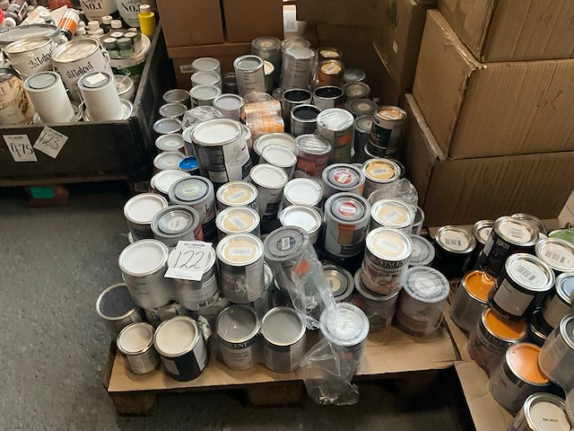 Pallet verf - afbeelding 1 van  8