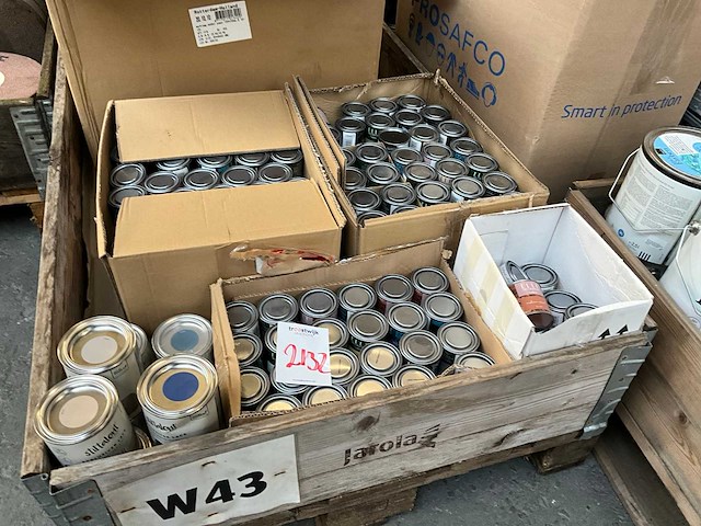 Pallet verf - afbeelding 1 van  7