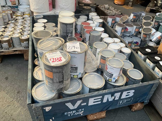 Pallet verf - afbeelding 2 van  9