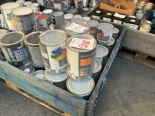Pallet verf - afbeelding 5 van  9