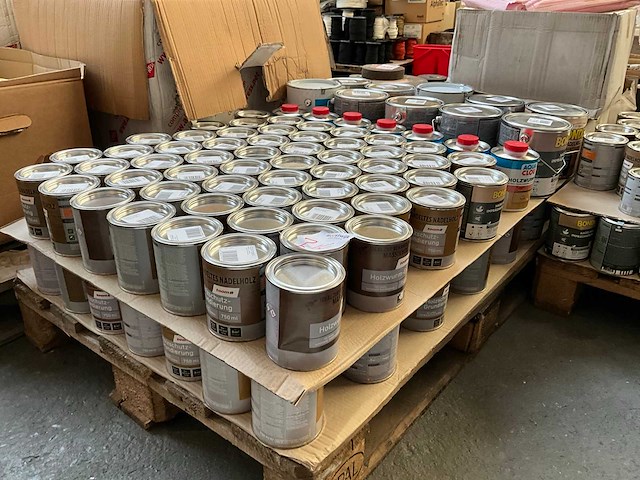 Pallet verf - afbeelding 1 van  9