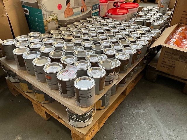 Pallet verf - afbeelding 1 van  6