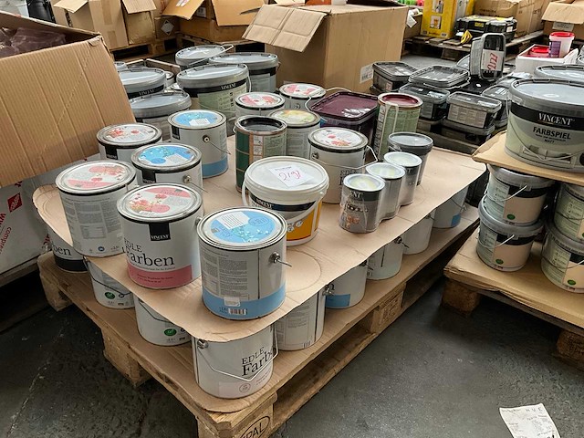 Pallet verf - afbeelding 1 van  6