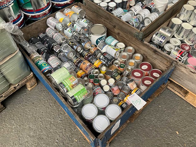 Pallet verf - afbeelding 1 van  6