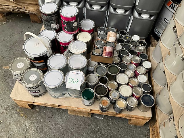 Pallet verf - afbeelding 2 van  4