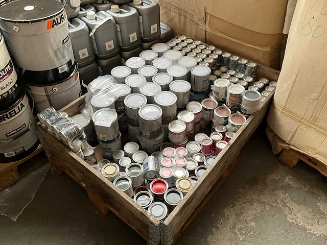 Pallet verf - afbeelding 1 van  6