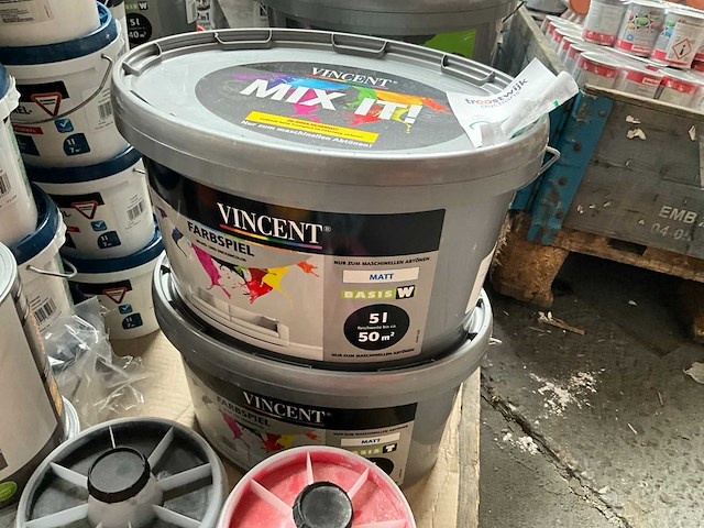 Pallet verf - afbeelding 2 van  12