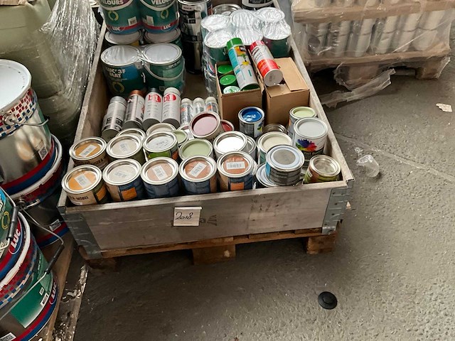 Pallet verf - afbeelding 3 van  10