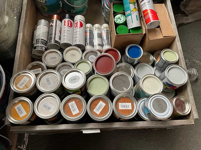 Pallet verf - afbeelding 4 van  10