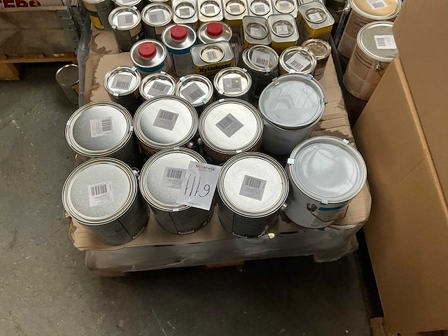 Pallet verf - afbeelding 3 van  7