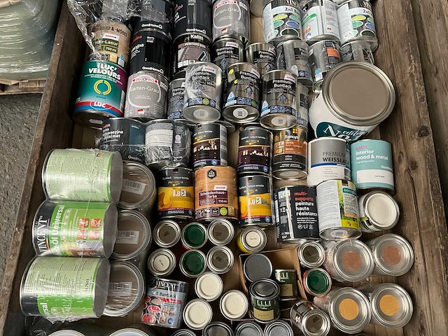 Pallet verf - afbeelding 1 van  4