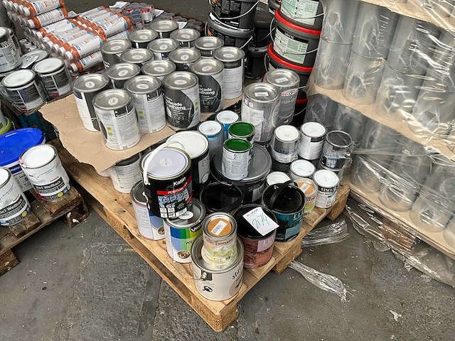 Pallet verf - afbeelding 1 van  6