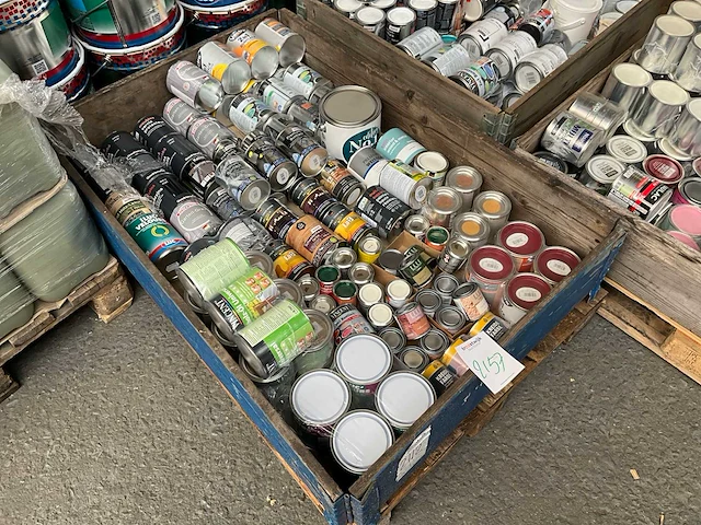 Pallet verf - afbeelding 1 van  7