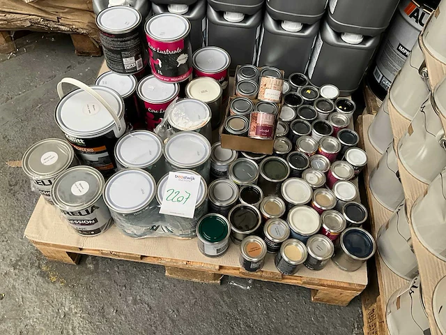 Pallet verf - afbeelding 2 van  4