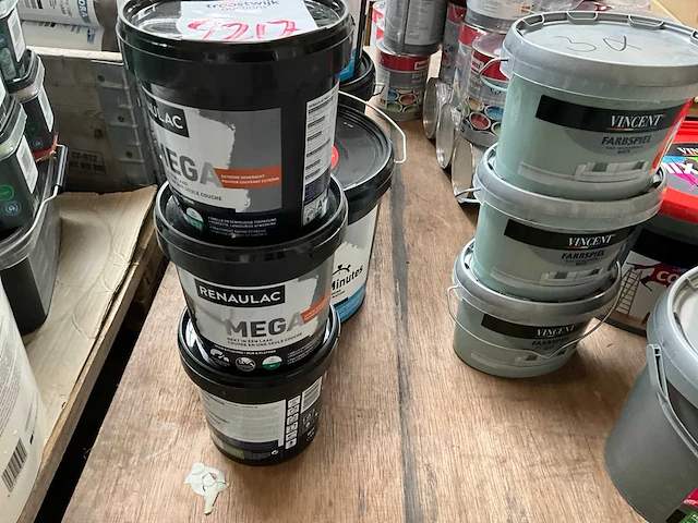 Pallet verf - afbeelding 1 van  7