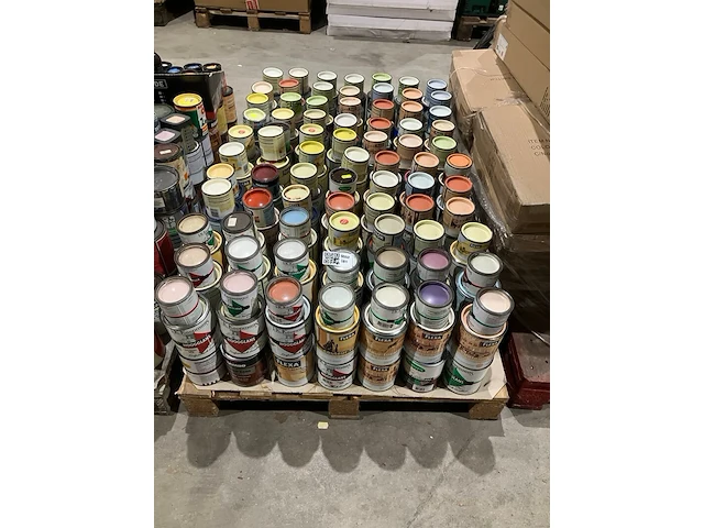 Pallet verfblikken - afbeelding 1 van  5